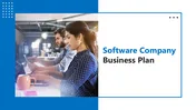 Software Company Business Plan PPT And Canva Template
