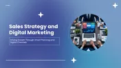 Sales Strategy And Digital Marketing PPT And Canva Template