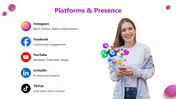 Influencer Media Kit PowerPoint And Canva Template