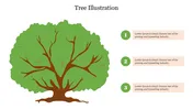 Editable Tree Symbol PowerPoint Slide For Presentation
