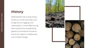 Get this Deforestation PowerPoint and Google Slides Themes