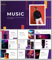 Download Our Music PowerPoint And Google Slides Template