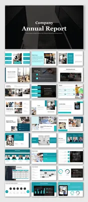 Annual Report PowerPoint And Google Slides Templates