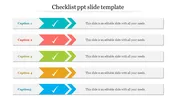 PowerPoint Checklist Template and Google Slides Presentation