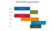 Gantt Chart PowerPoint For Project Planning & Google Slides
