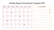 Weekly Report PPT Presentation and Google Slides Templates
