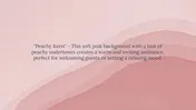 Light Pink Background Aesthetic — Set the Tone | SlideEgg