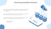 Customizable Cloud Computing Download PPT Slide Template