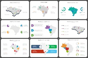Free Brazil Map Google Slides Themes & PowerPoint Templates