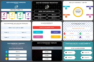 presentation quiz Quiz Templates