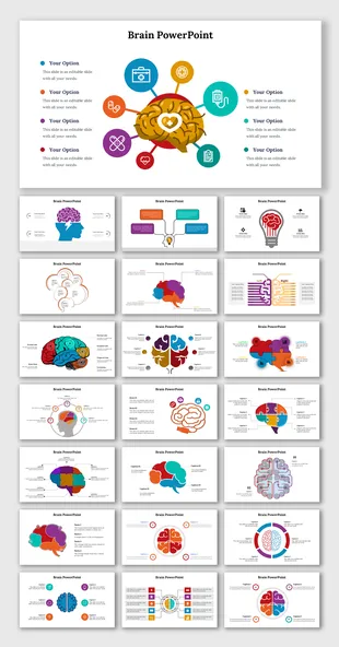 Download Free Human Brain PPT Template and Google Slides