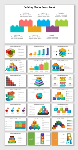 Editable 6 Steps PowerPoint Template And Google Slides