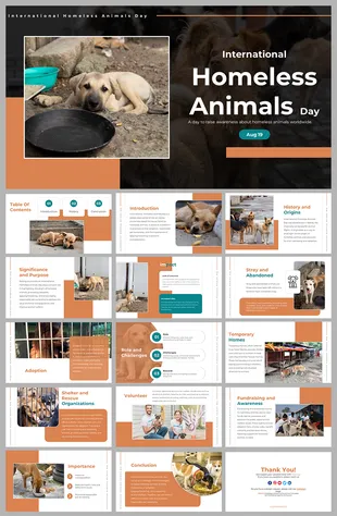 Animals PowerPoint Presentation And Google Slides Templates