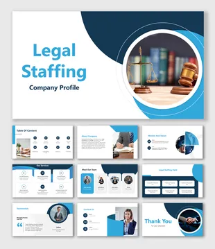Infosys Company Profile PPT Template for Google Slides
