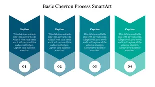 Circular Chevron PowerPoint Template and Google Slides
