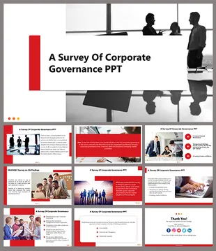4ps of Corporate Governance PPT | SlideEgg Template