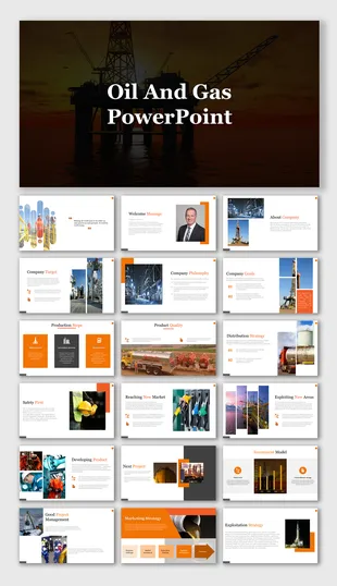 Free Industry 4.0 PowerPoint Template and Google Slides