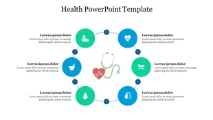 Healthy Lifestyle PowerPoint Template 21 Wellness Slides