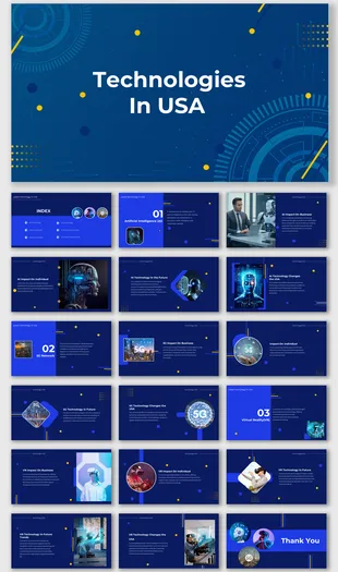 Smart Technology Template For PowerPoint And Google Slides