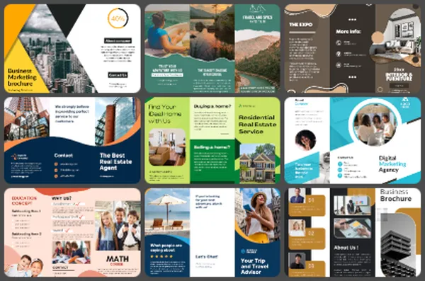 Free Brochure Google Slides Themes & PowerPoint Templates