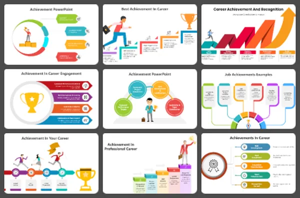 Career Achievement PowerPoint Templates