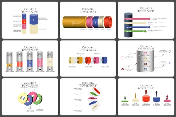 Cylinder PowerPoint Templates