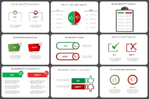 Free Dos And Donts PowerPoint Templates