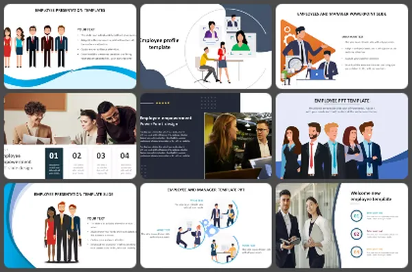 Employee management PowerPoint Templates