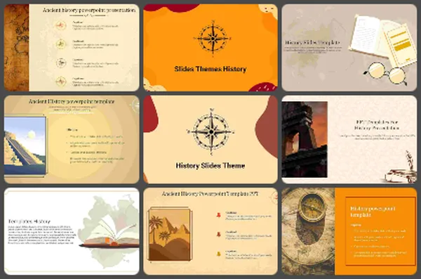Free History Google Slides and PowerPoint Templates