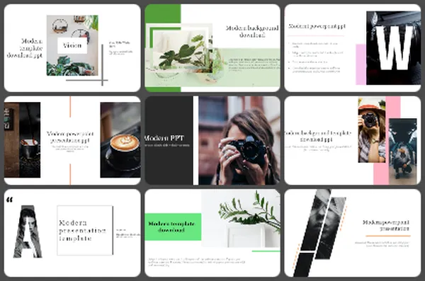 Modern PPT Powerpoint Templates