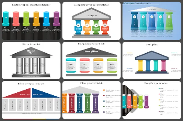 Pillars PowerPoint Templates