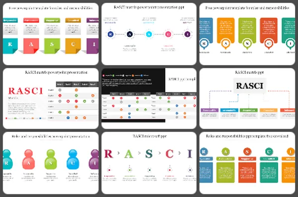 RASCI model PowerPoint Templates