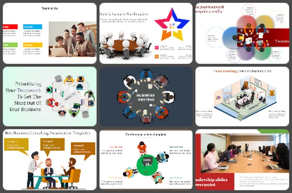 Team Meeting PowerPoint Templates