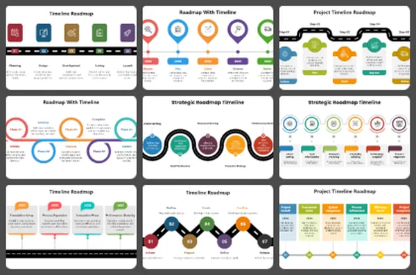 Timeline Roadmap PowerPoint Templates