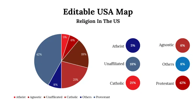 Editable USA Map slide21
