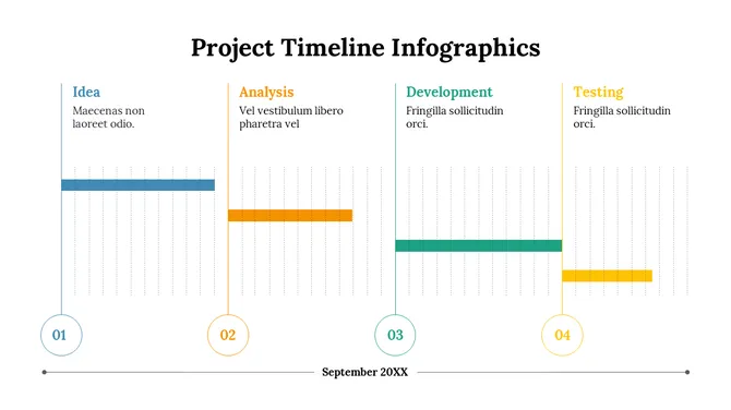 Project Timeline Infographics slide 5