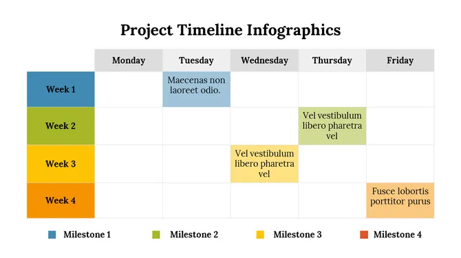 Project Timeline Infographics slide 14