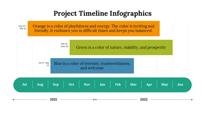 Project Timeline Infographics slide 15