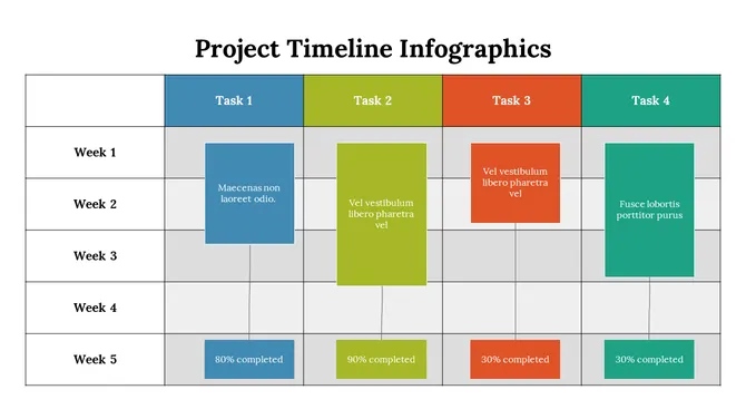 Project Timeline Infographics slide 17