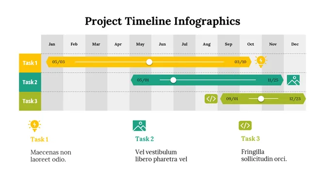 Project Timeline Infographics slide 29