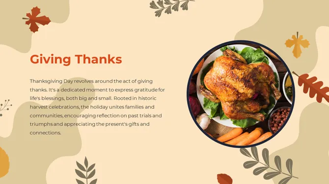 Thanksgiving Day Presentation slide 12