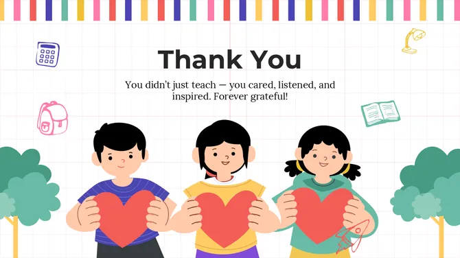 Thank You Notes For Teachers slide 5