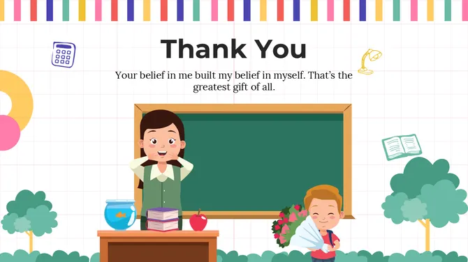 Thank You Notes For Teachers slide 8