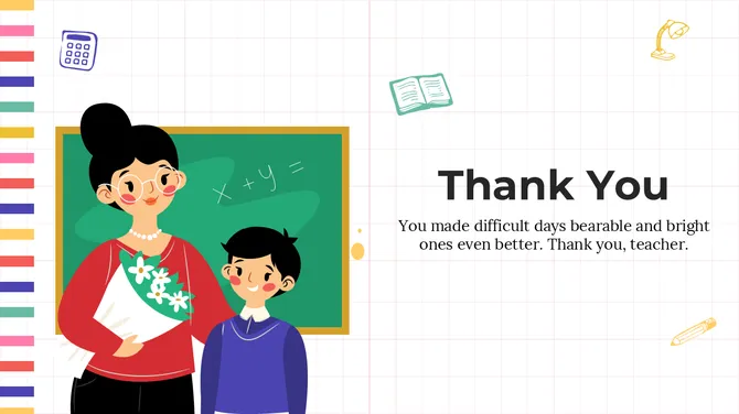 Thank You Notes For Teachers slide 11