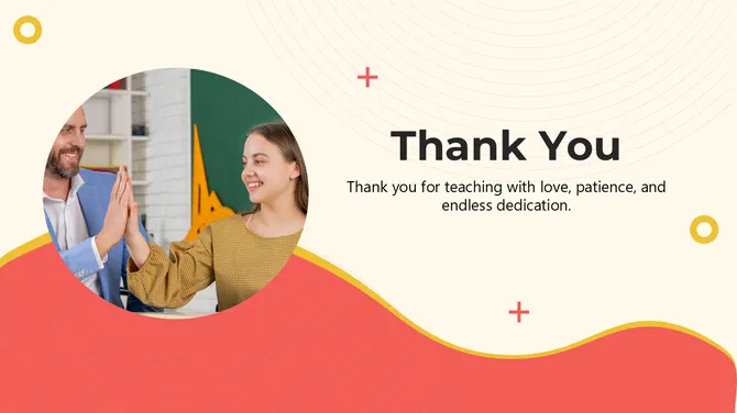 Thank You Teacher PowerPoint slide 5