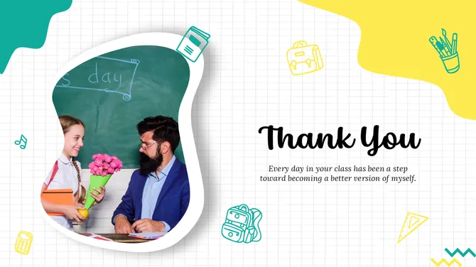 Teacher Thank You Notes From Students slide 8