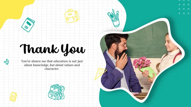 Teacher Thank You Notes From Students slide 11