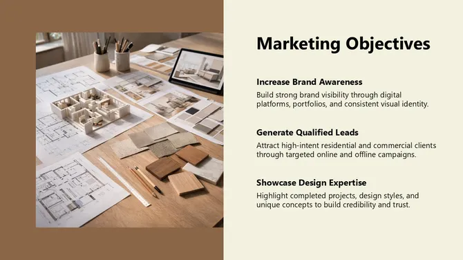 Interior Design Marketing Strategy slide 6