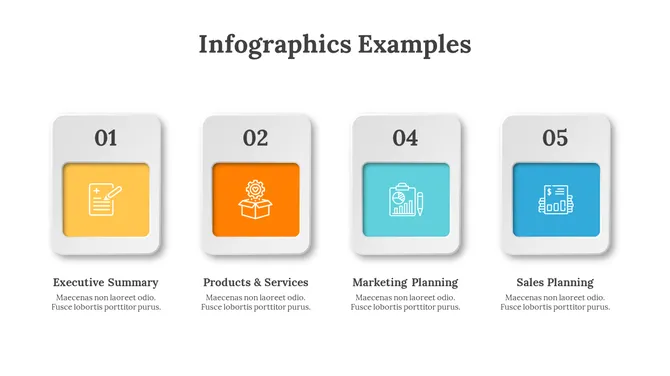 Infographics Examples slide 28