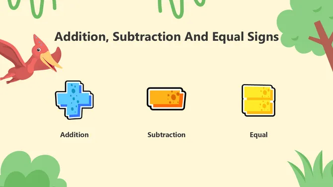 Basic Addition And Subtraction Math Pre-K  slide7